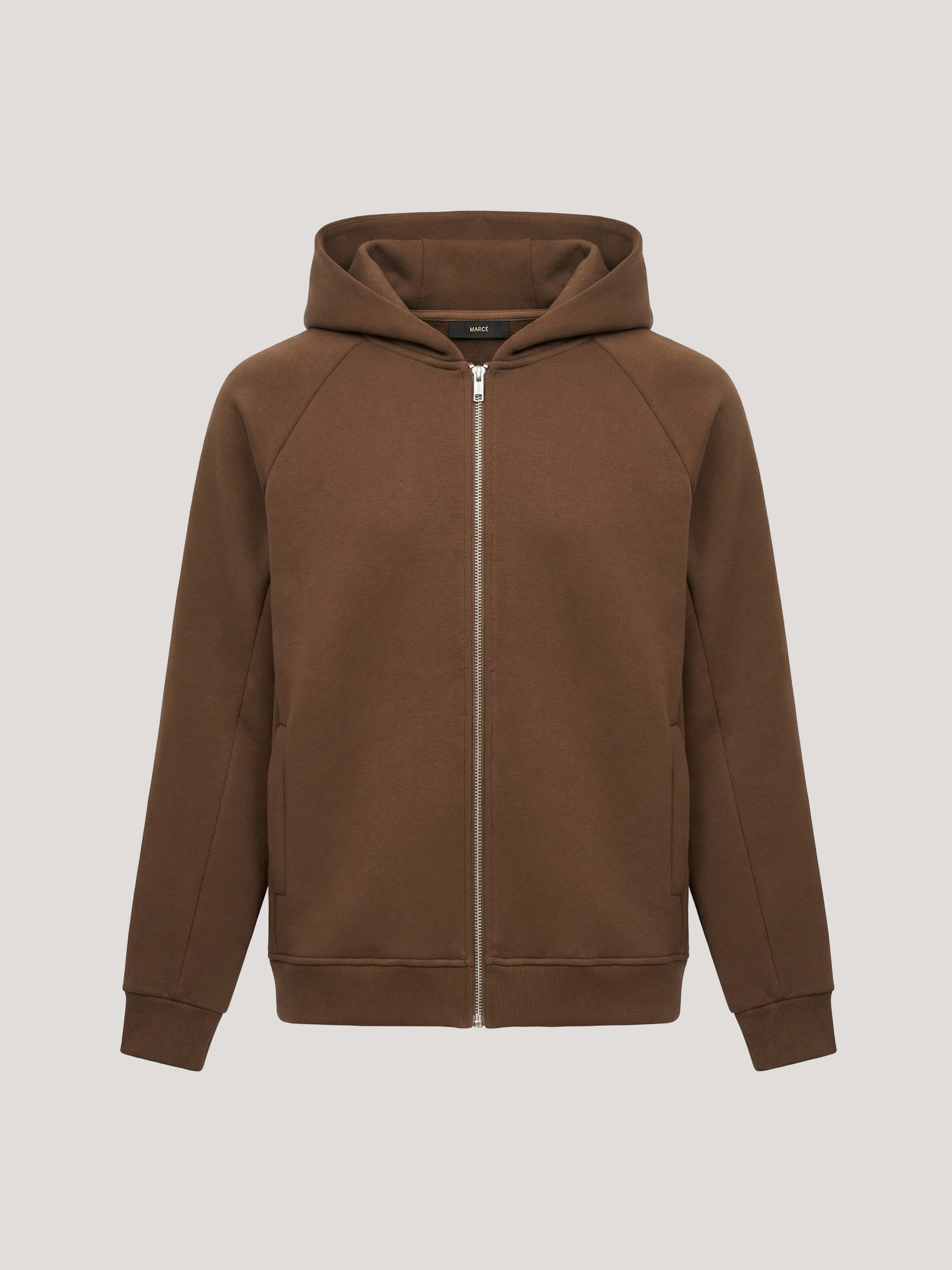 Brown Essential Hooded Suit