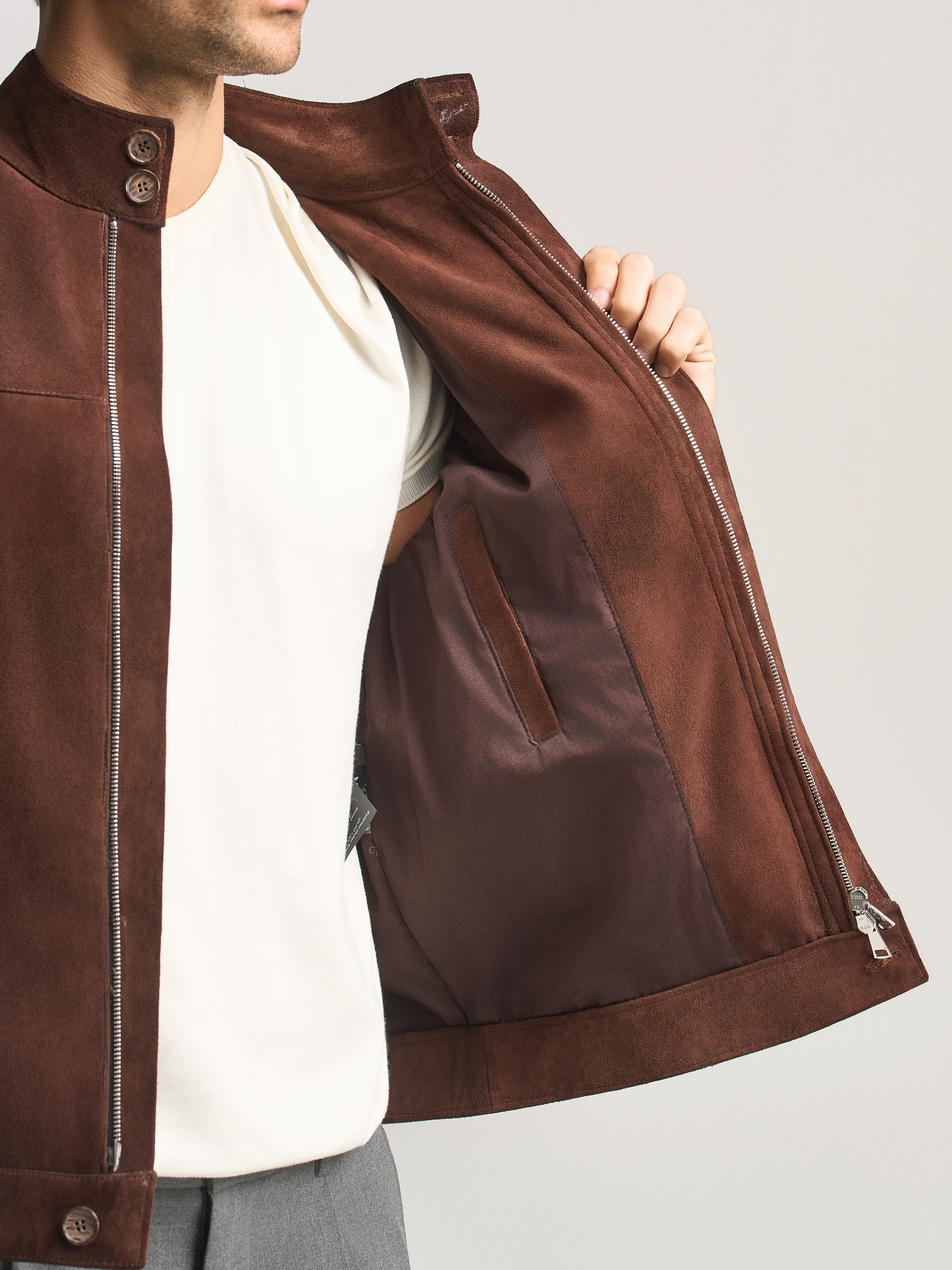 Suede Leather Jacket