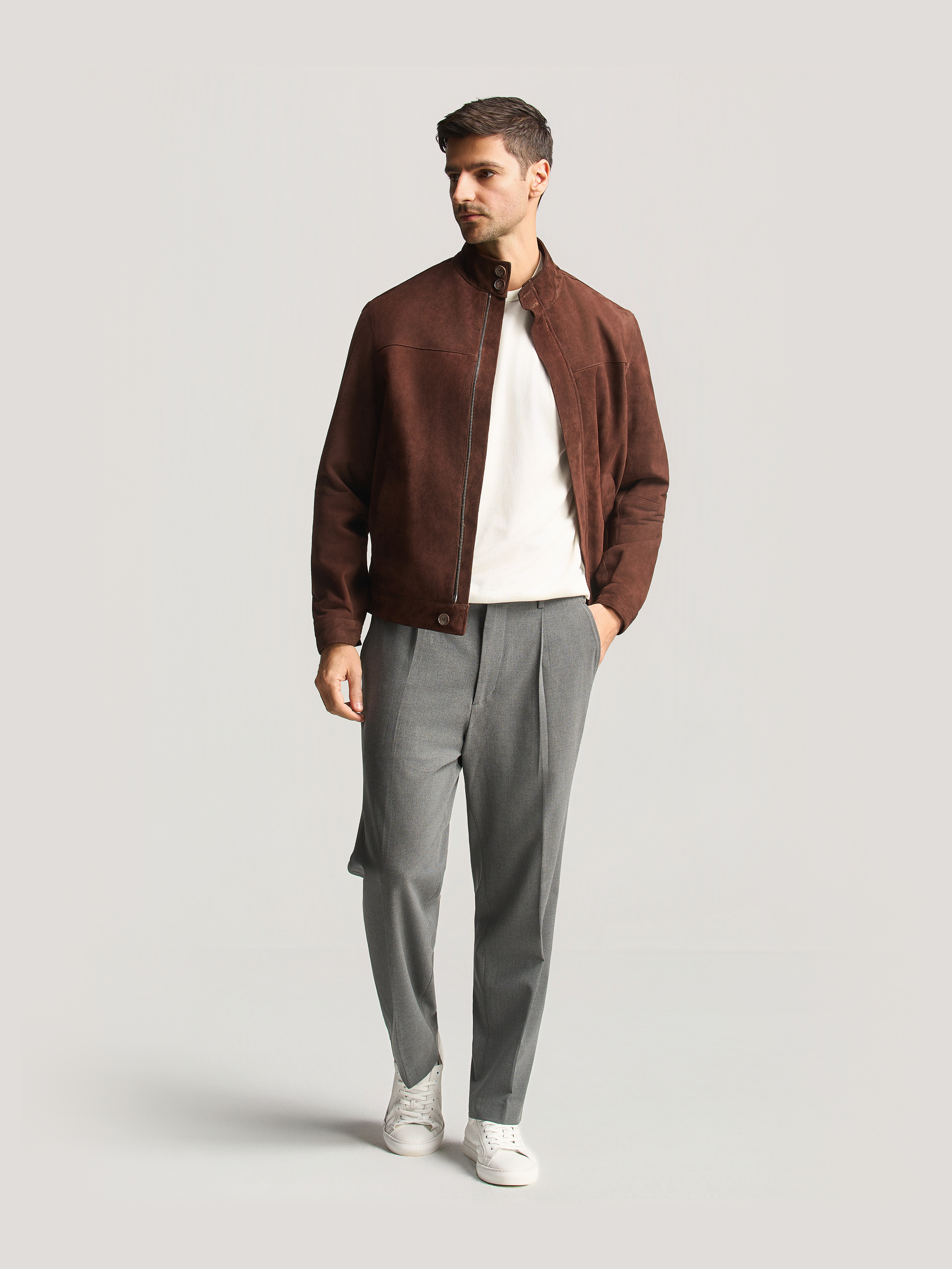 Suede Leather Jacket