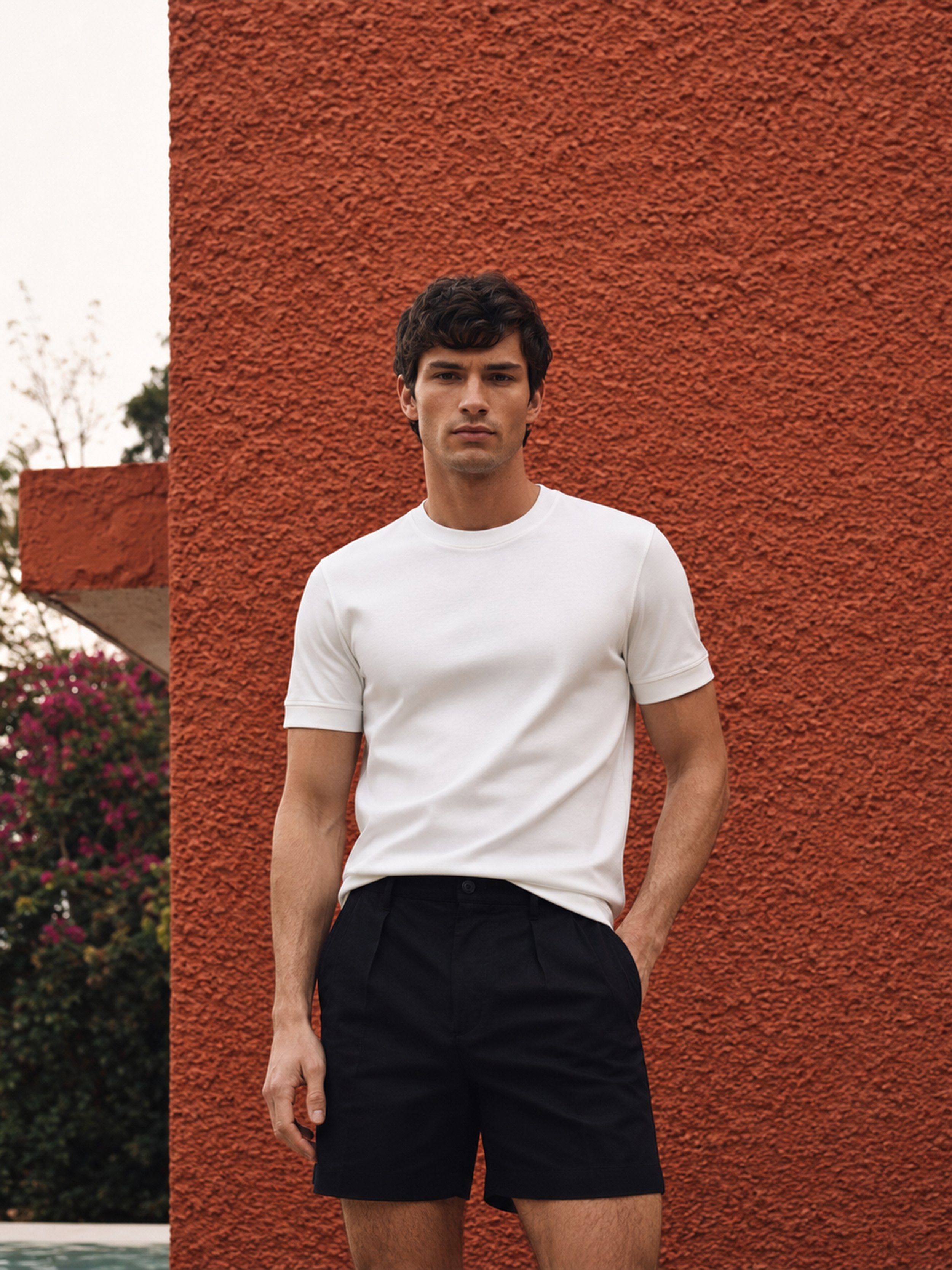 The Edge White Tee