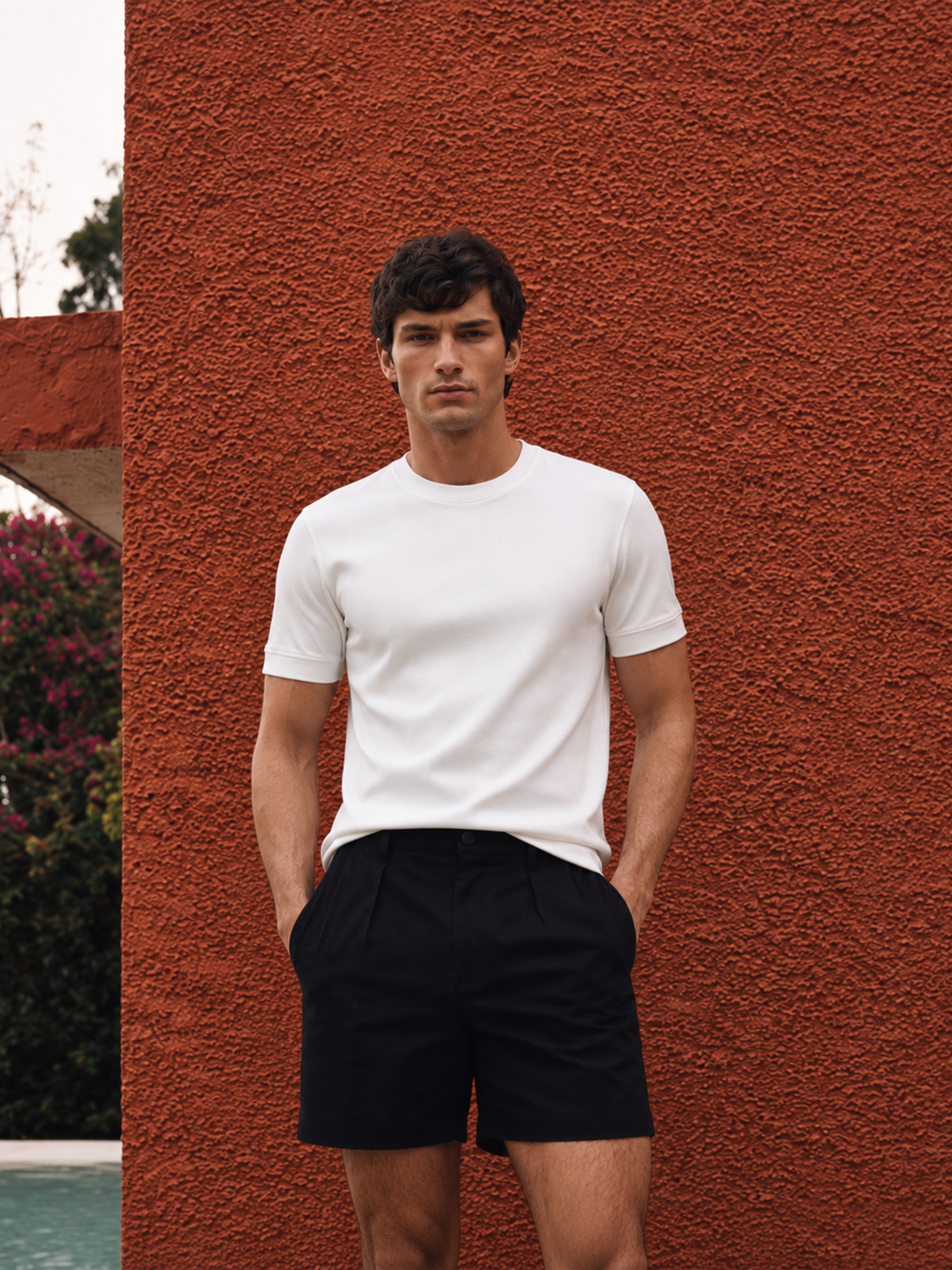 The Edge White Tee
