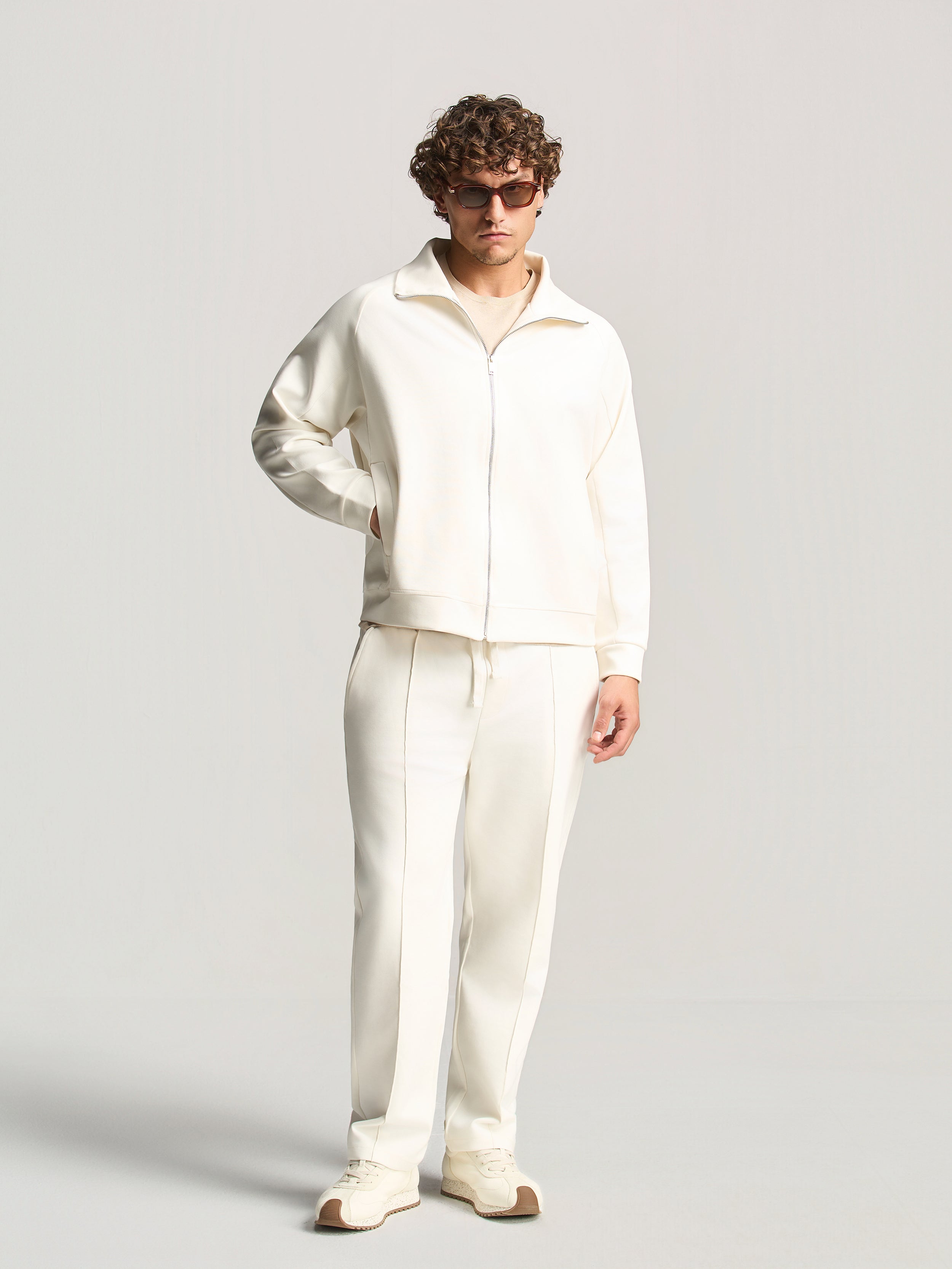 Off-White Essential Funnel Neck Suit