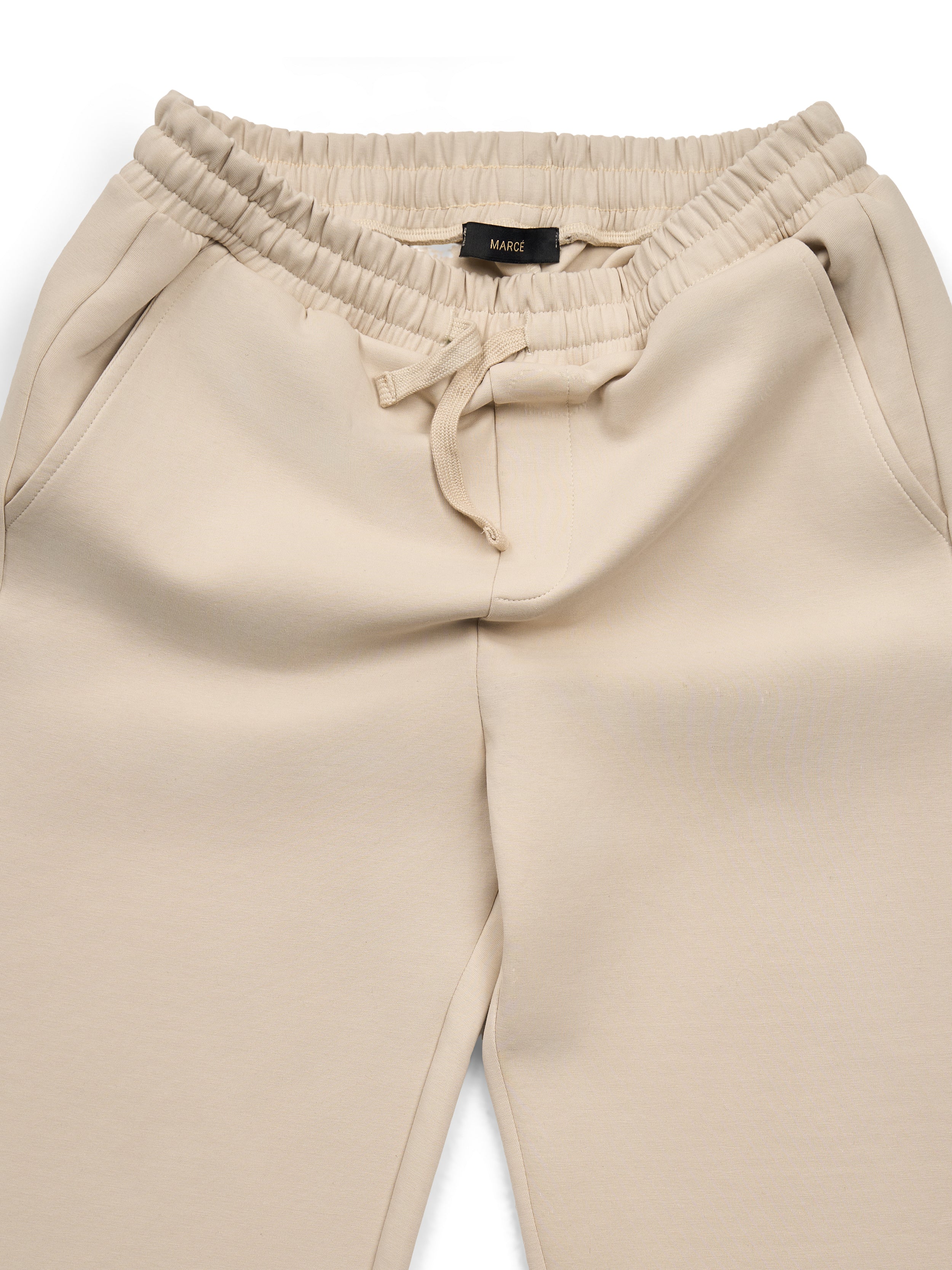 Beige Essential Relaxed Pants