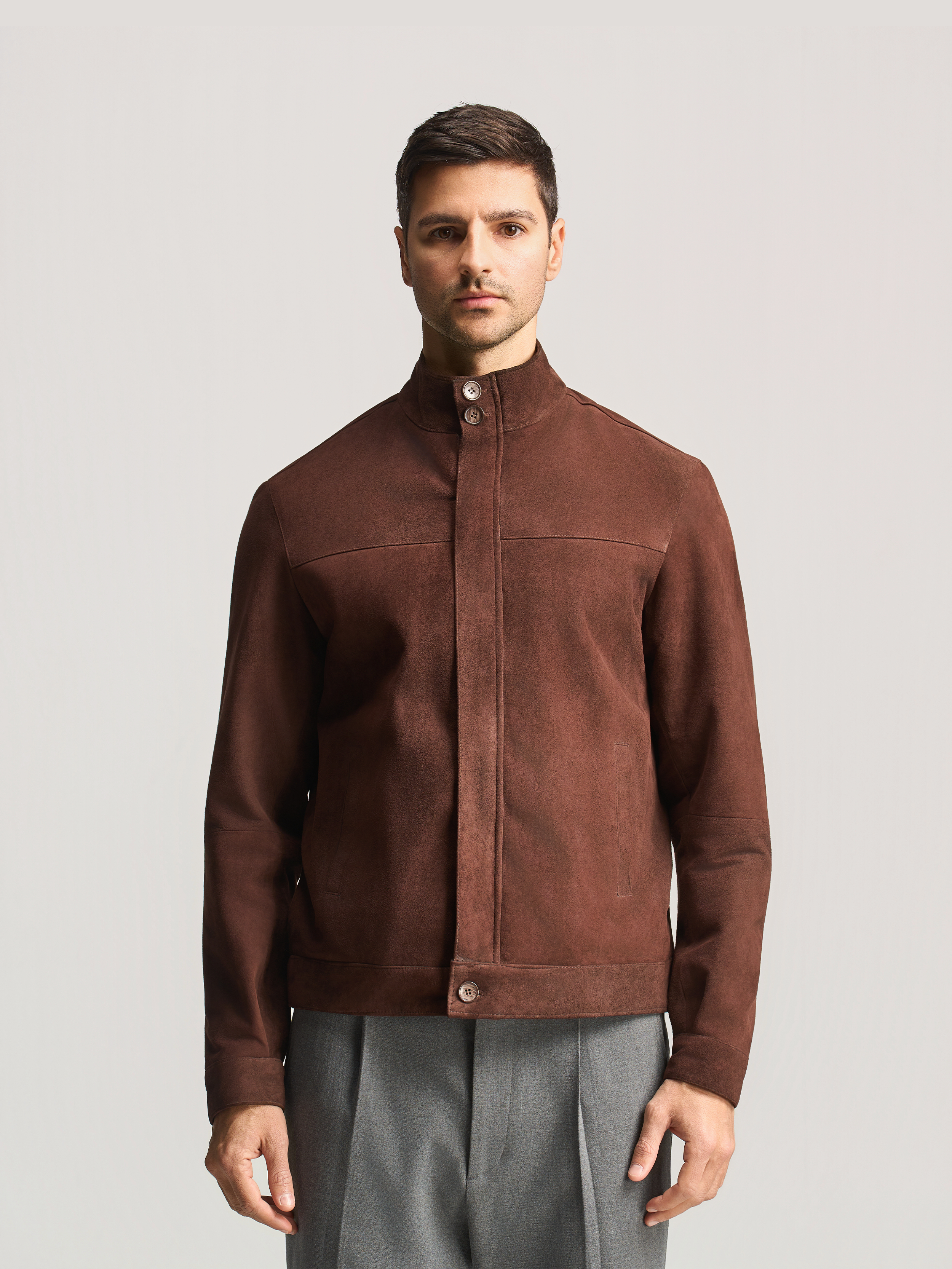 Suede Leather Jacket