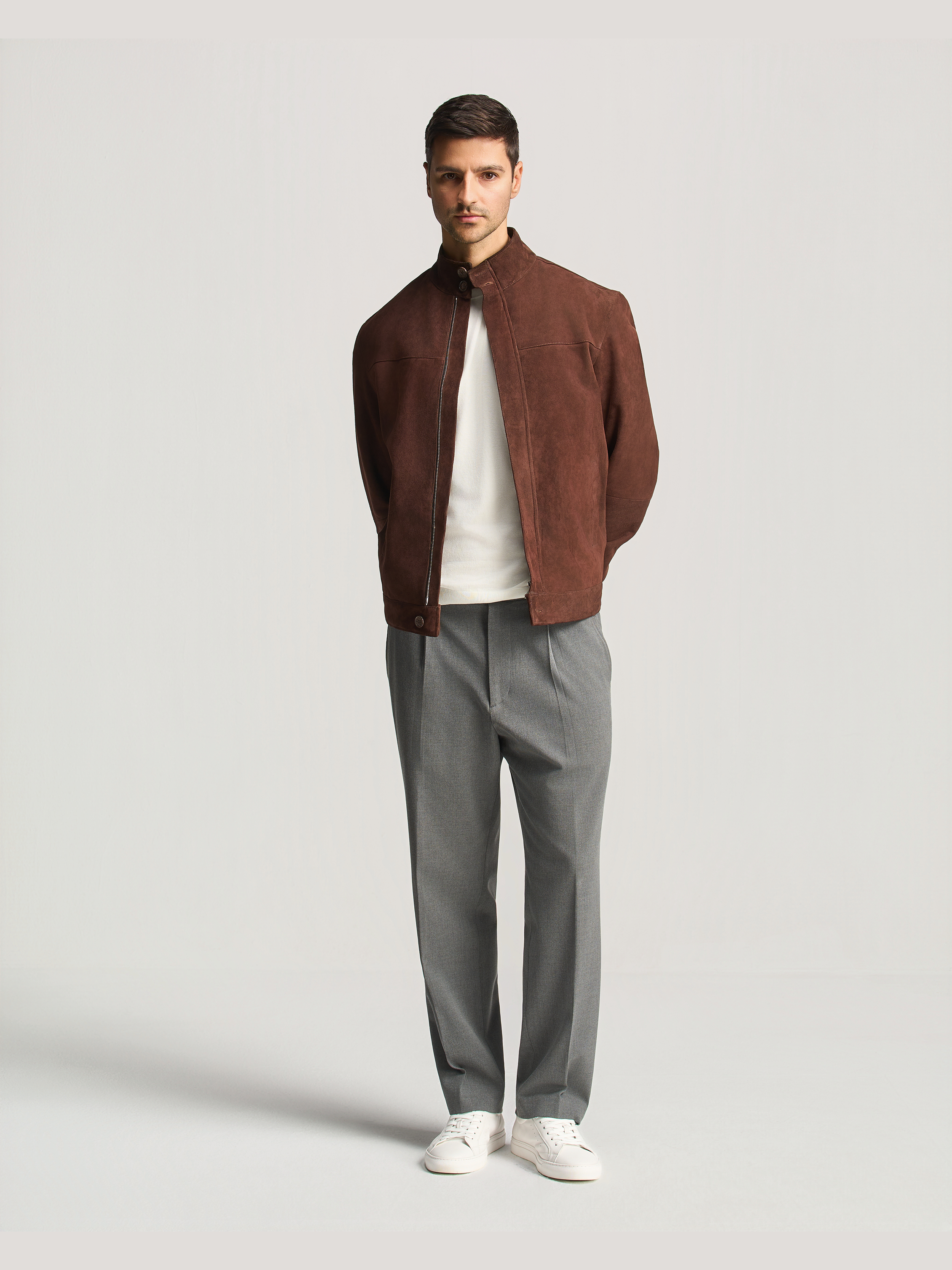 Suede Leather Jacket