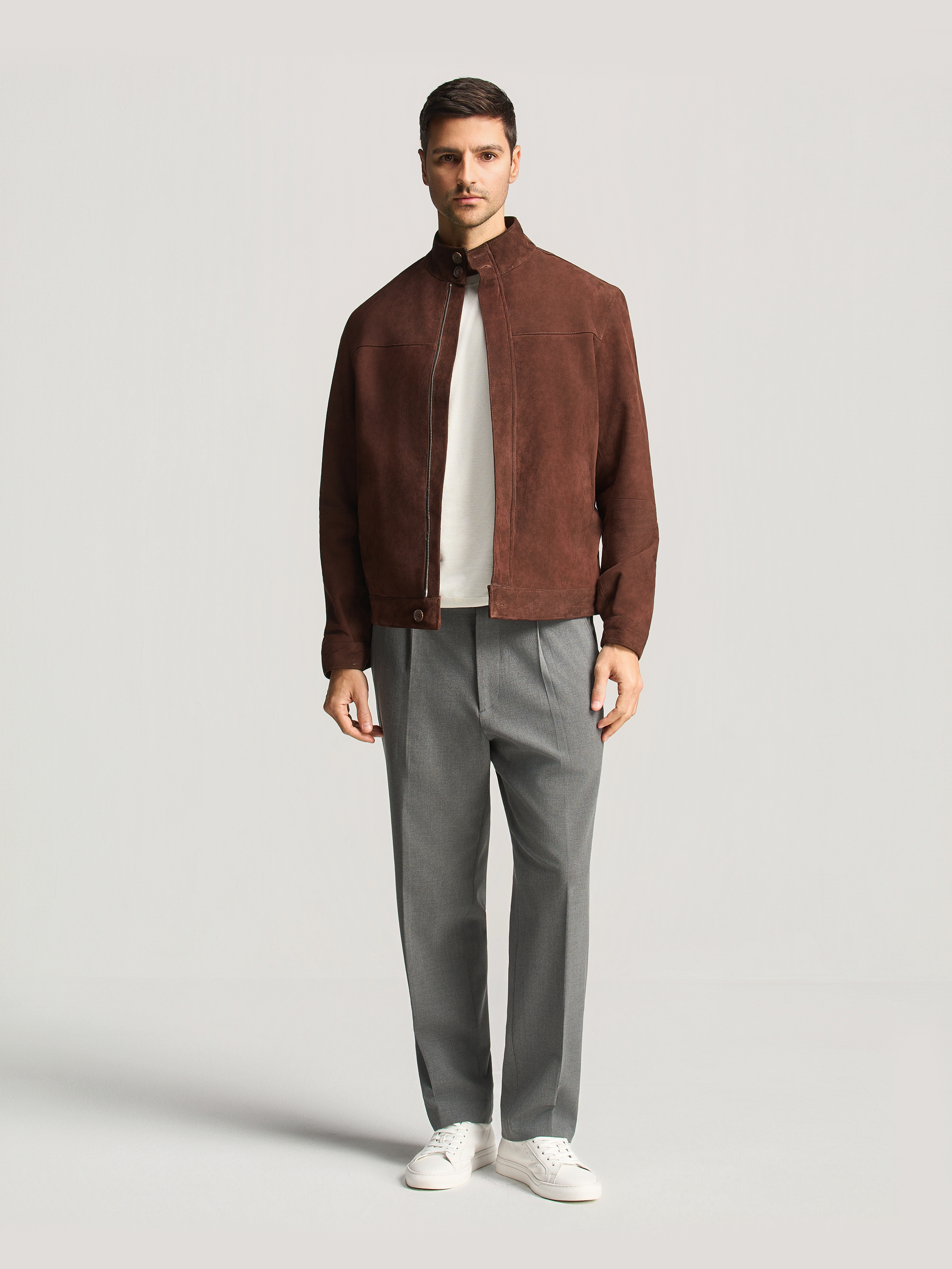 Suede Leather Jacket