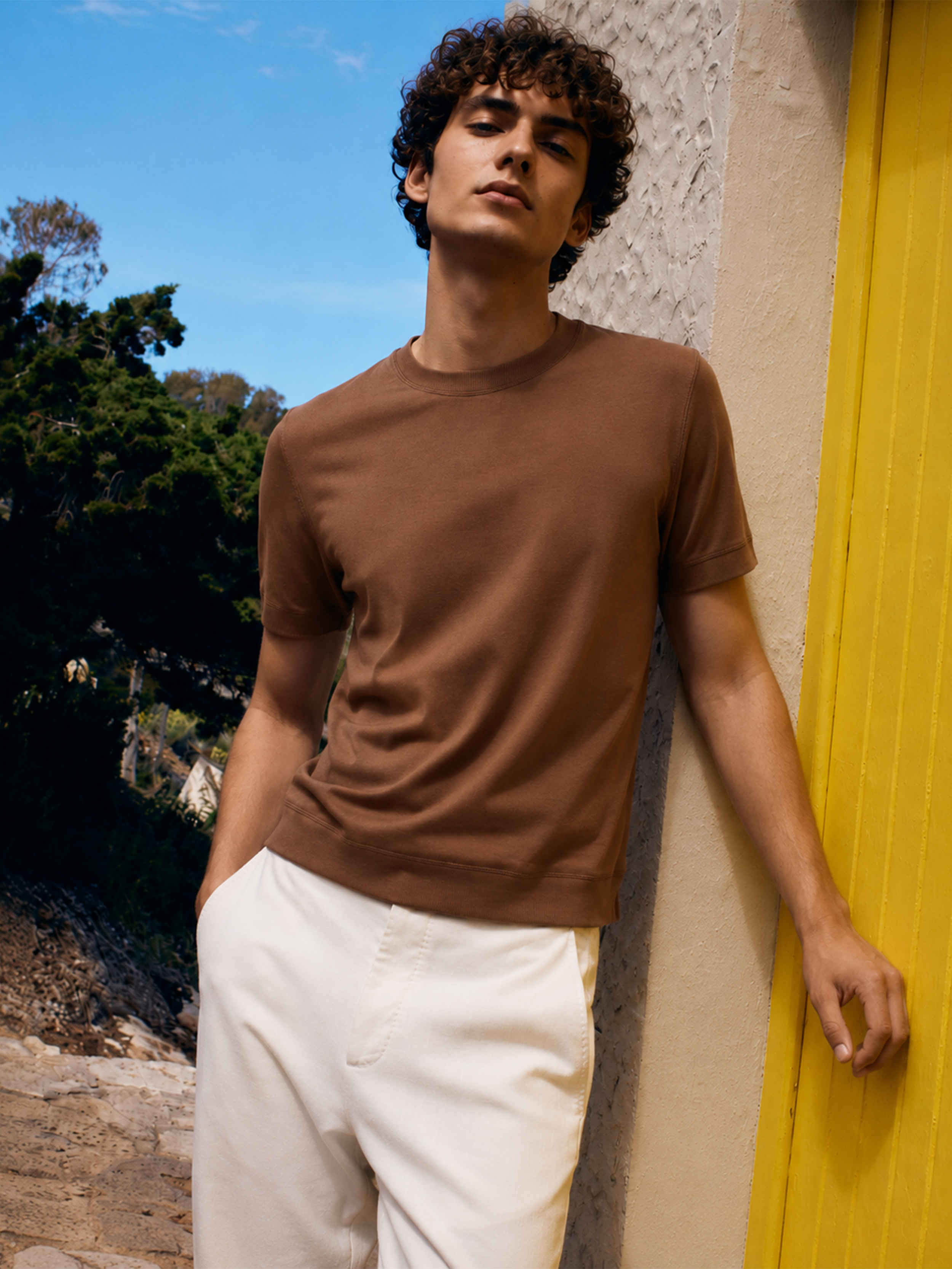 The Edge Brown Tee