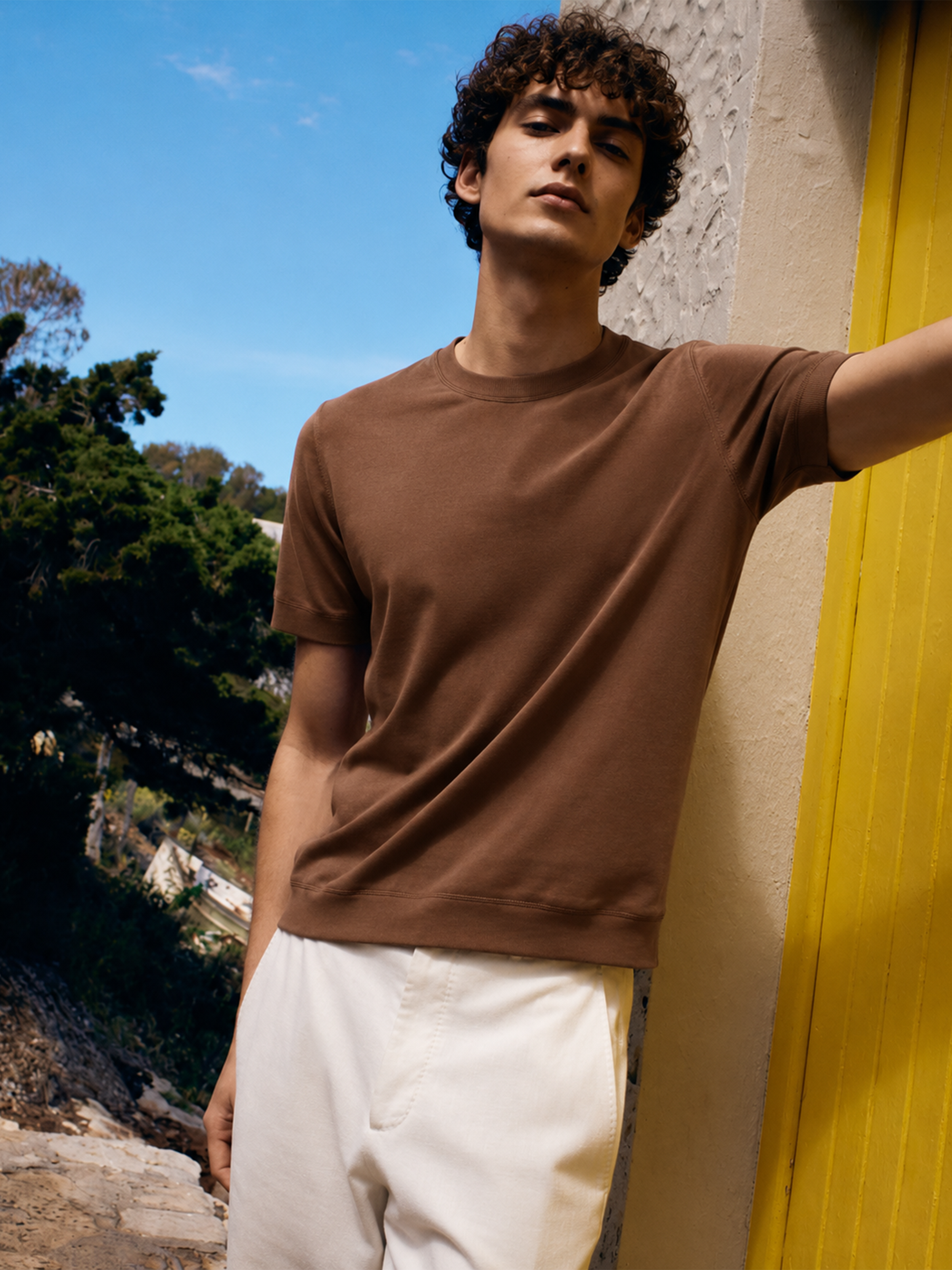 The Edge Brown Tee