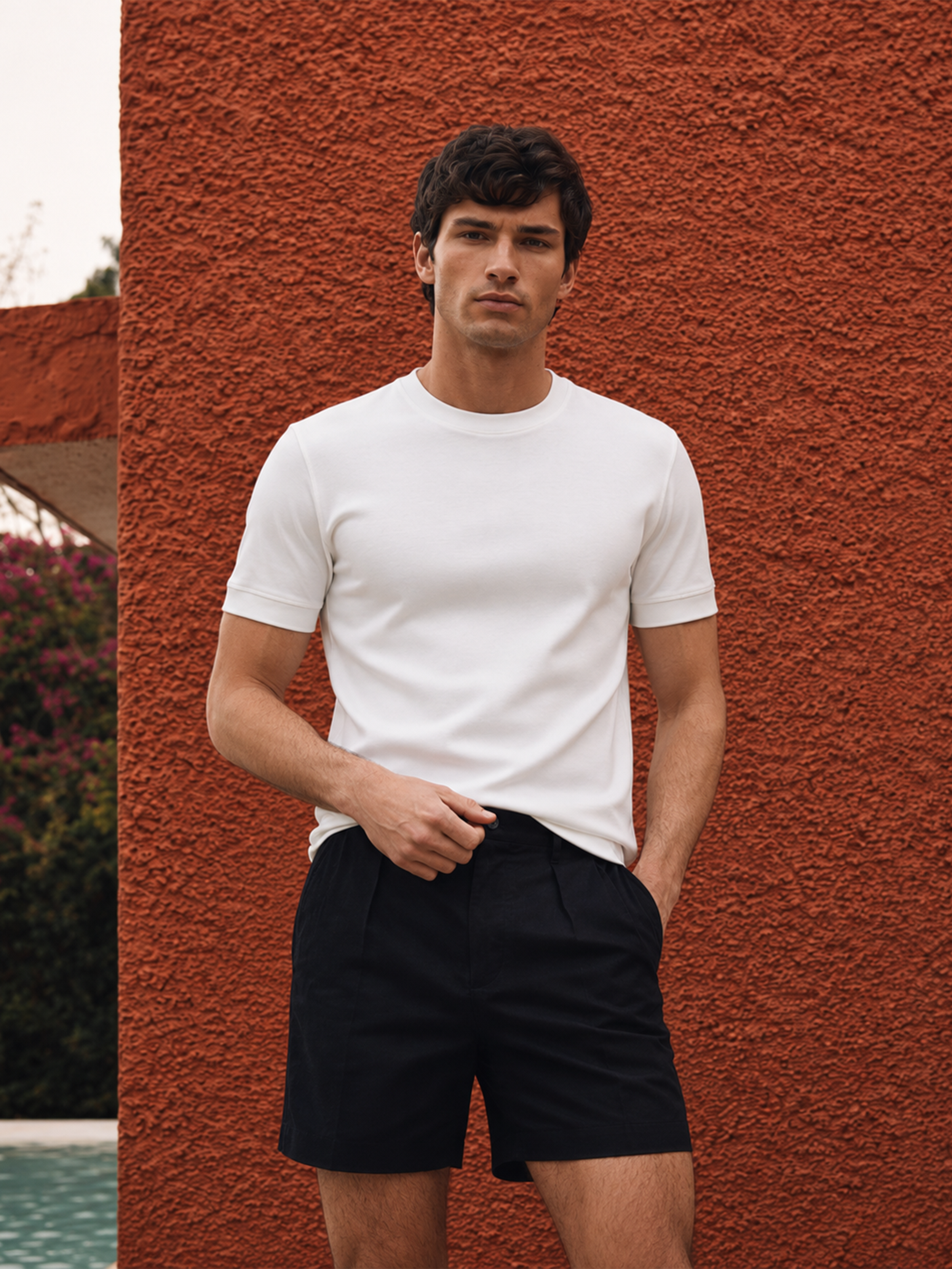 The Edge White Tee