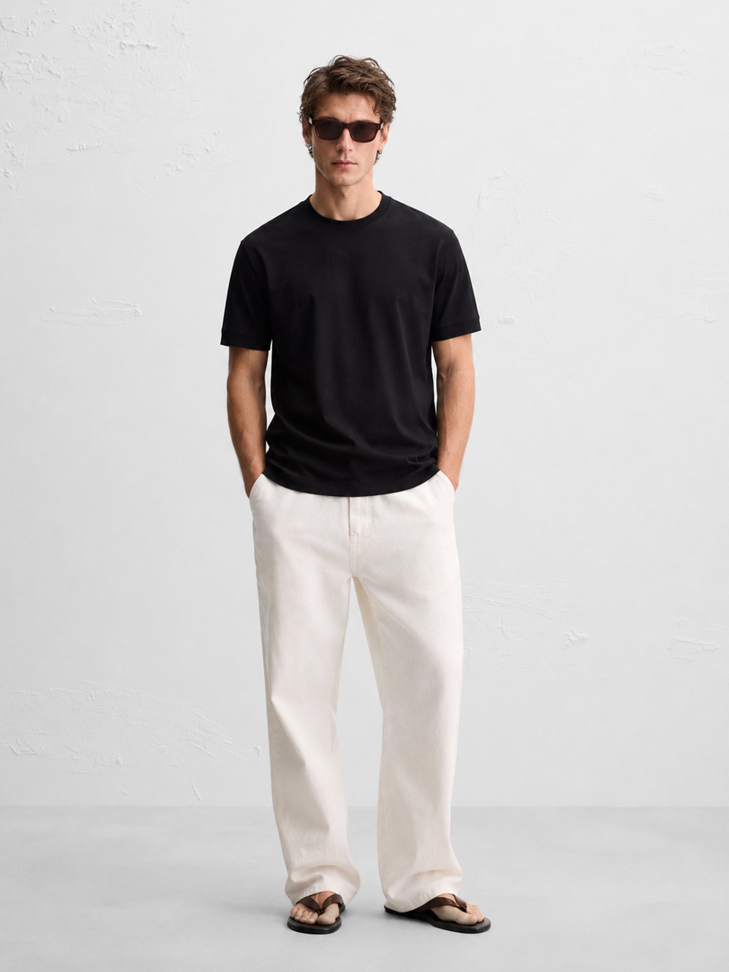 The Edge Black Tee