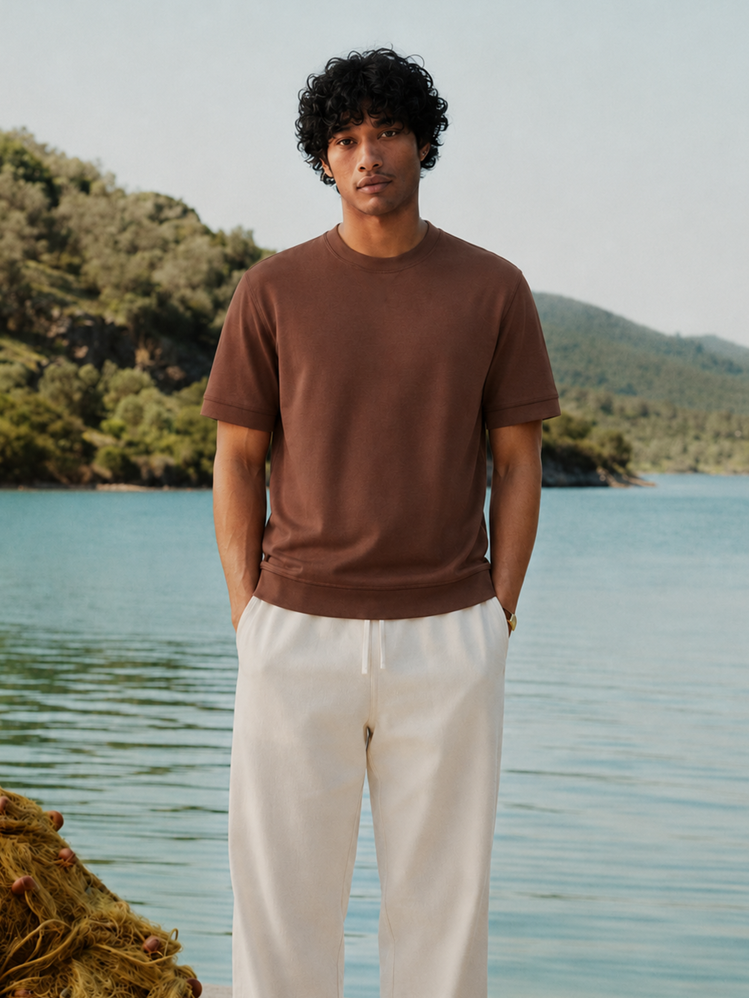 The Edge Brown Tee